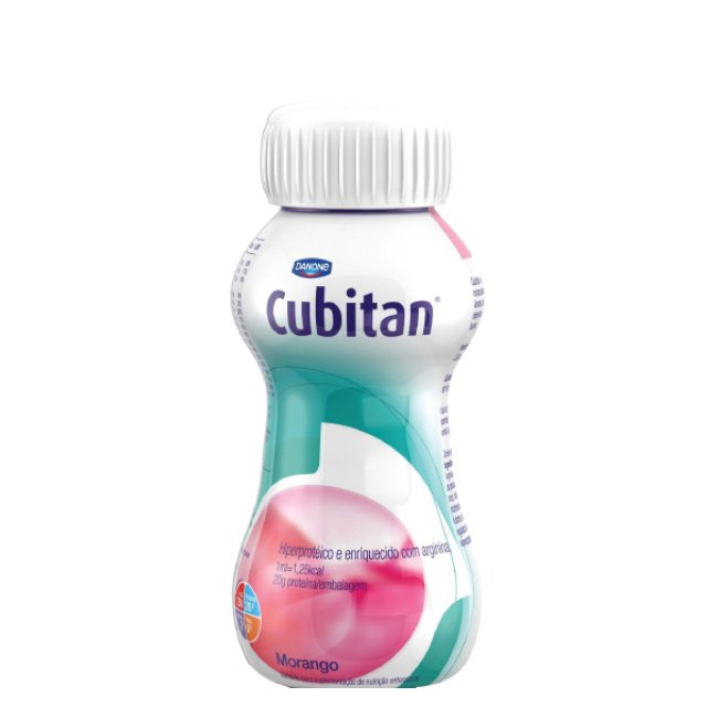 Cubitan Solução Sabor Morango 4x200ml
