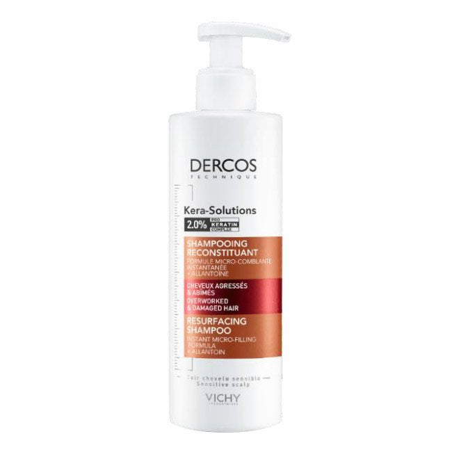 Vichy Dercos Champú Reparador Kera-solutions 250ml – imagen 2