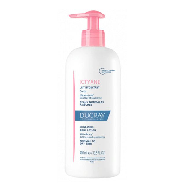 Ducray Ictyane Leite Corporal Hidratante Protetor 400ml