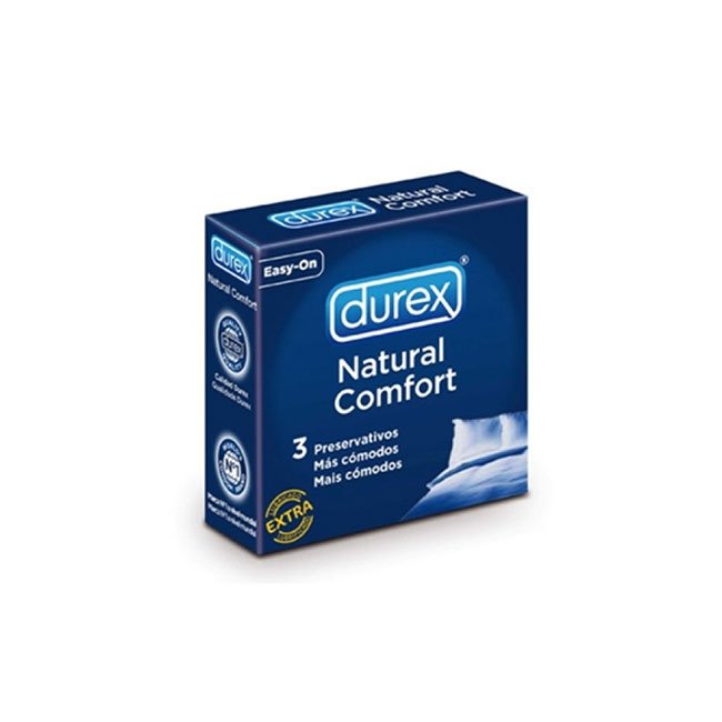 Durex Love Sex Natural Comfort Condoms 3pc
