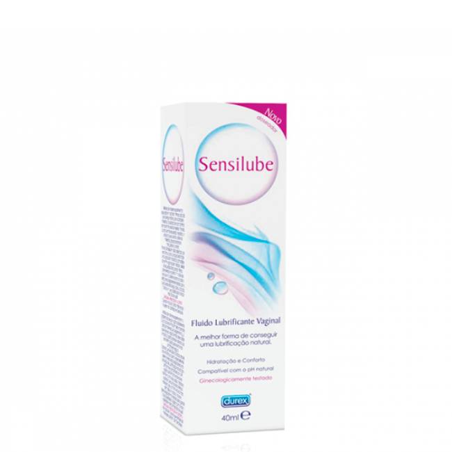 Durex Sensilube Gel Lubrificante Hidratante Vaginal 40ml