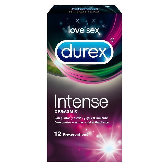 Preservativos Durex Love Sex Orgasmic Intense 12 unidades