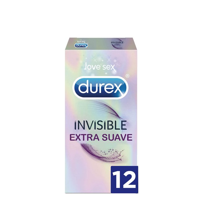 Durex Invisible Extra Lubricated Condoms 12pc