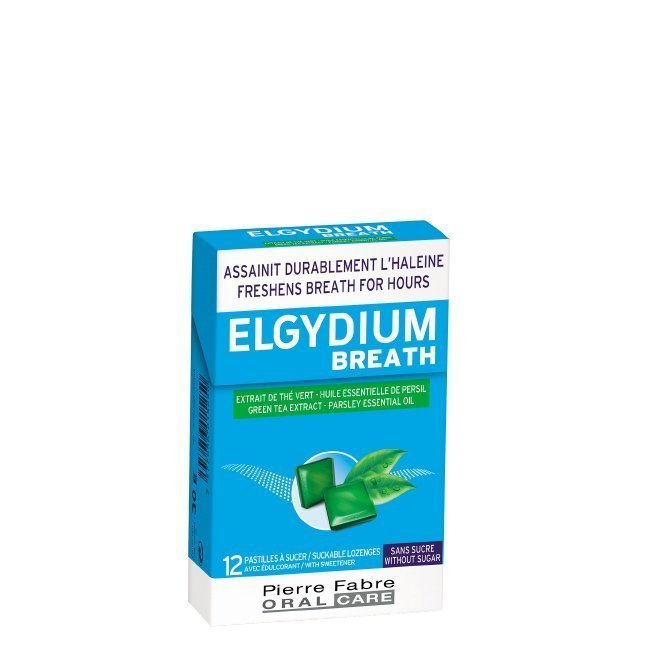 Elgydium Breath Pastilhas Hálito Fresco 12un