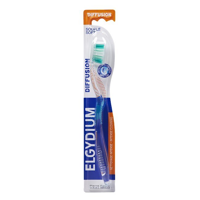Elgydium Diffusion Escova de Dentes Suave 1un