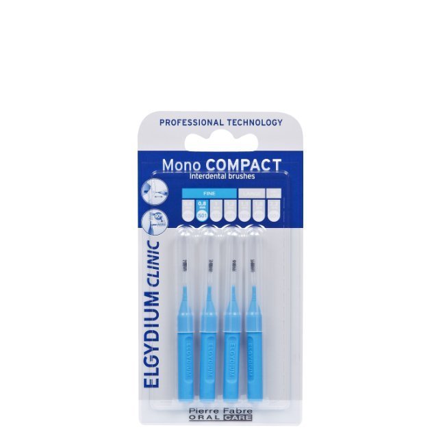 Elgydium Clinic Escovilhões Mono Compact Azul 4unid