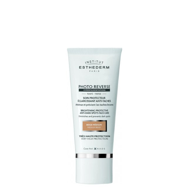Esthederm Solaire Photo Reverse Soin Protecteur Éclaircissant Teinté Crema Solar Con Color SPF50+ 50ml