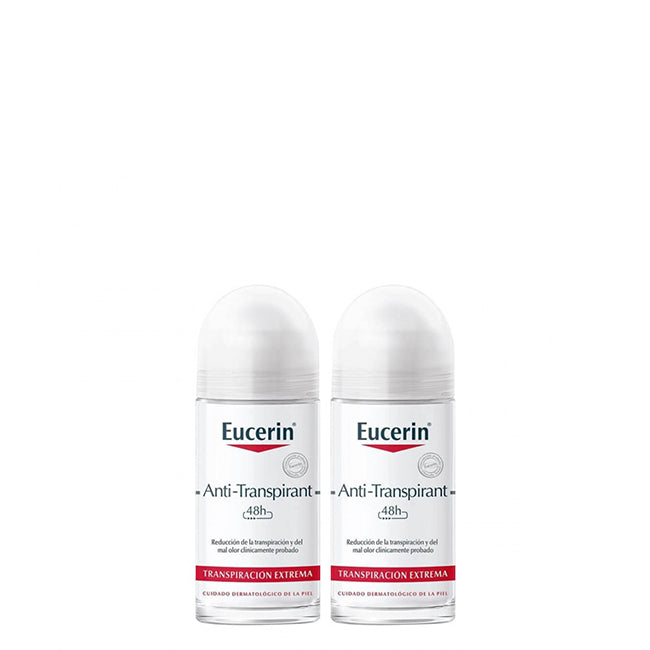 Eucerin Duo Roll-On Anti-Transpirante 48h Preço Especial 2x50ml