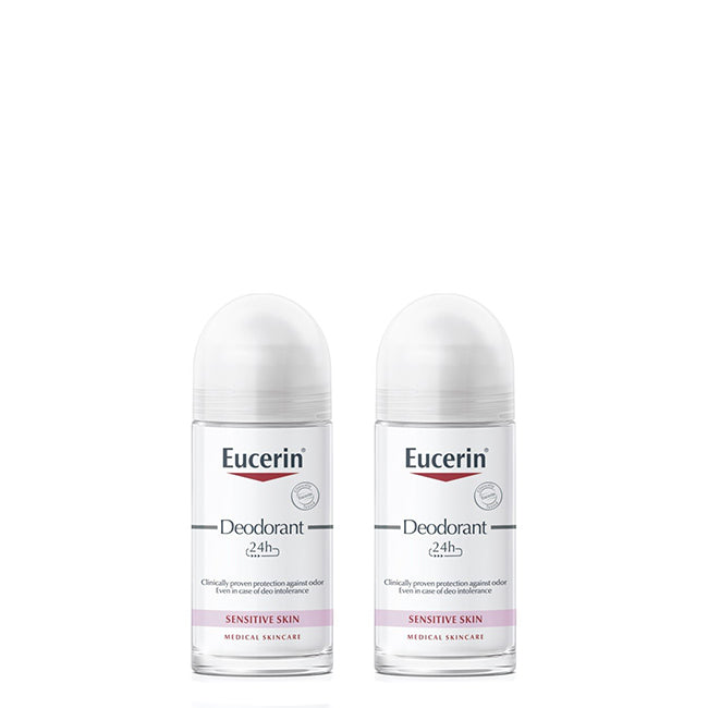 Eucerin Duo Roll-On Desodorizante 24h Preço Especial 2x50ml