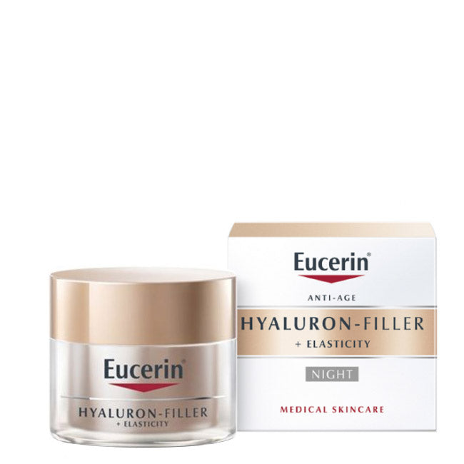 Crema de noche Eucerin Hyaluron-Filler + Elasticity 50 ml