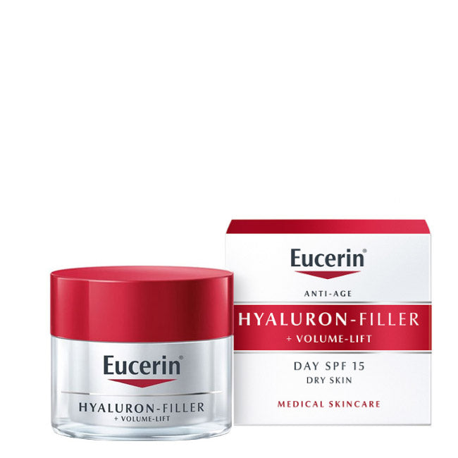 Eucerin Hyaluron Filler + Volume Lift Crema de día enriquecida 50 ml – imagen 2