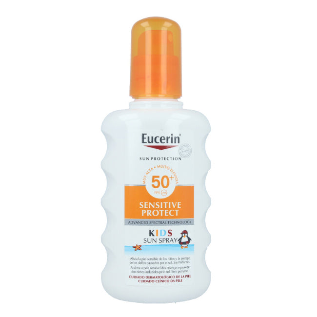 Eucerin Sun Kids Sensitive Protect SPF50+ Spray Solar 200ml