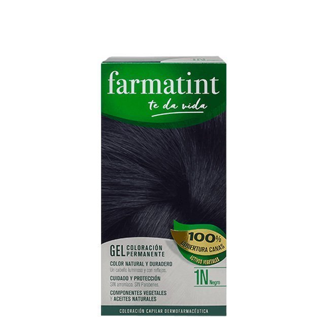 Farmatint Gel Color Color Permanente 1N Negro