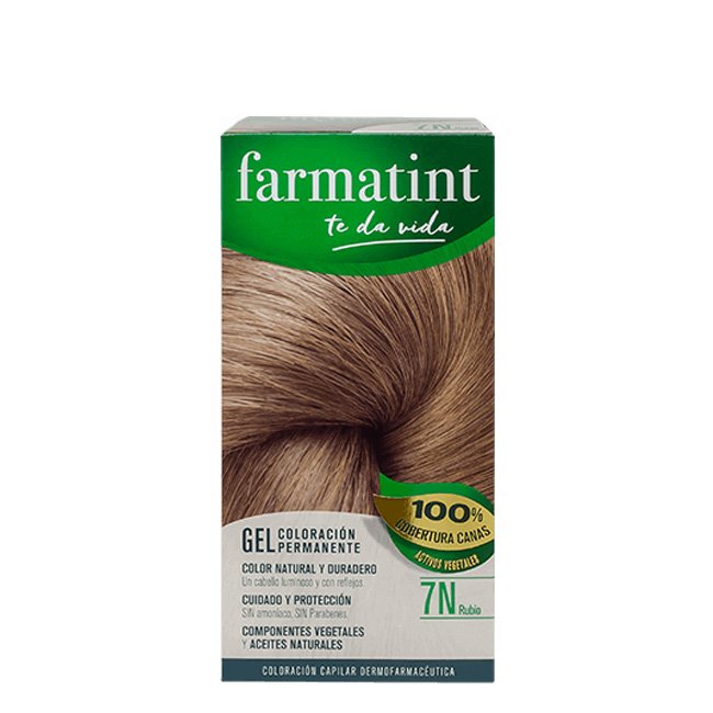 Farmatint Gel Color Color Permanente 7N Rubio