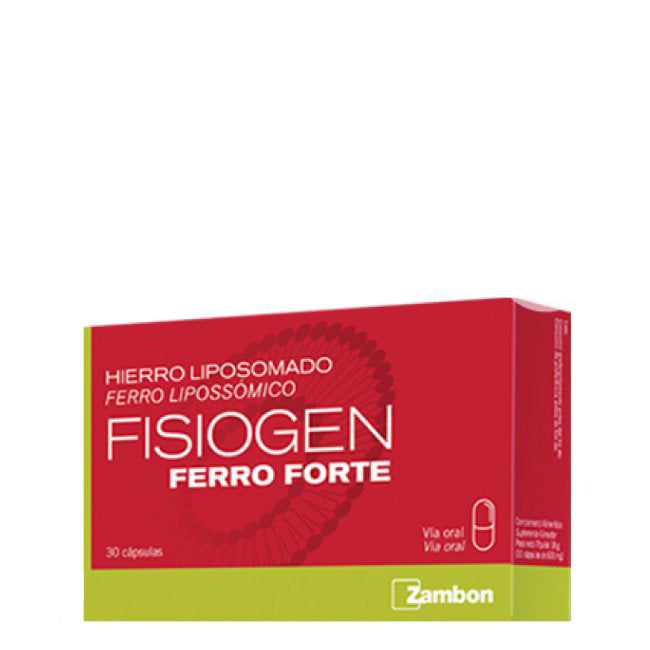 Fisiogen Ferro Suplemento Cápsulas 30unid