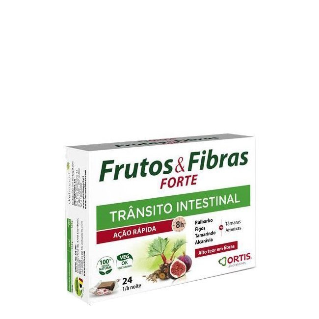 Frutos e Fibras Efeito Rápido Cubos 24un