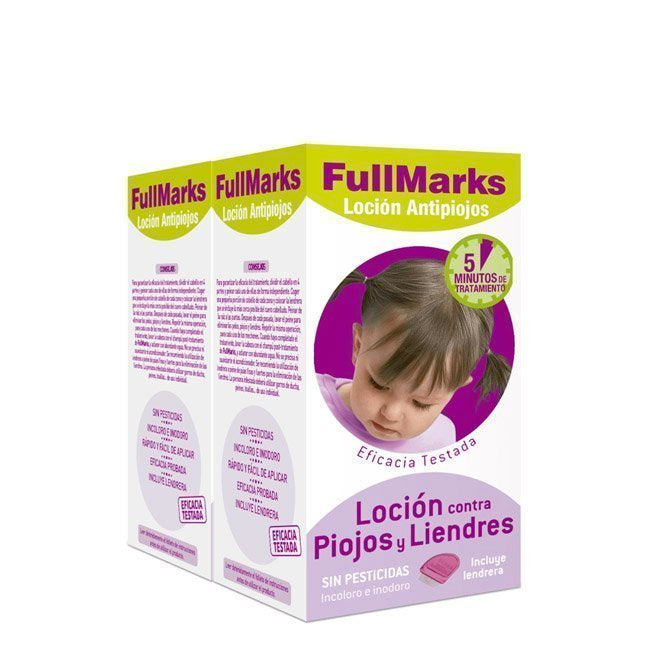 FullMarks Anti-Piolhos e Anti-Lêndeas Duo Loção 2x100ml