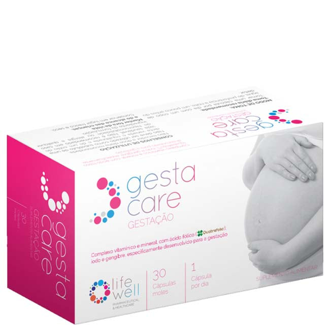 LifeWell Gestacare Suplemento Gestación 30 Cápsulas