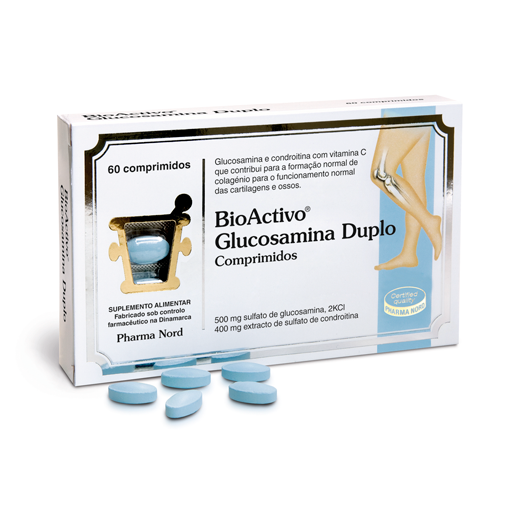 Bioactivo Comprimidos Glucosamina Duplo 60unid