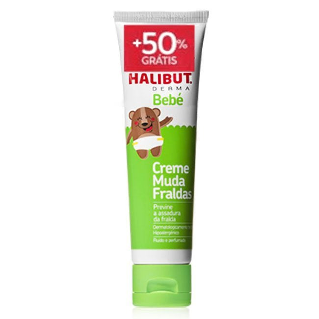 Halibut Derma Bebé Creme Muda Fraldas Edição especial 150gr