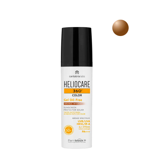 Heliocare 360º Gel de Cor Oil-Free FPS50+ Bronze Intense 50ml
