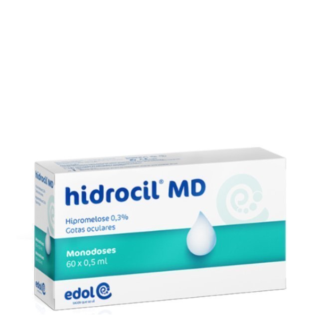Hidrocil MD Solução Oftálmica Monodoses 0 3% 60un