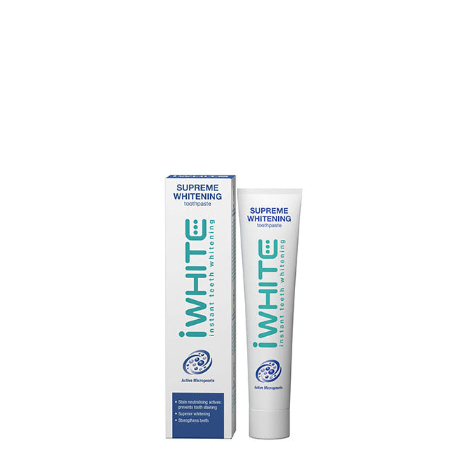 Pasta dental blanqueadora iWhite Supreme de 75 ml