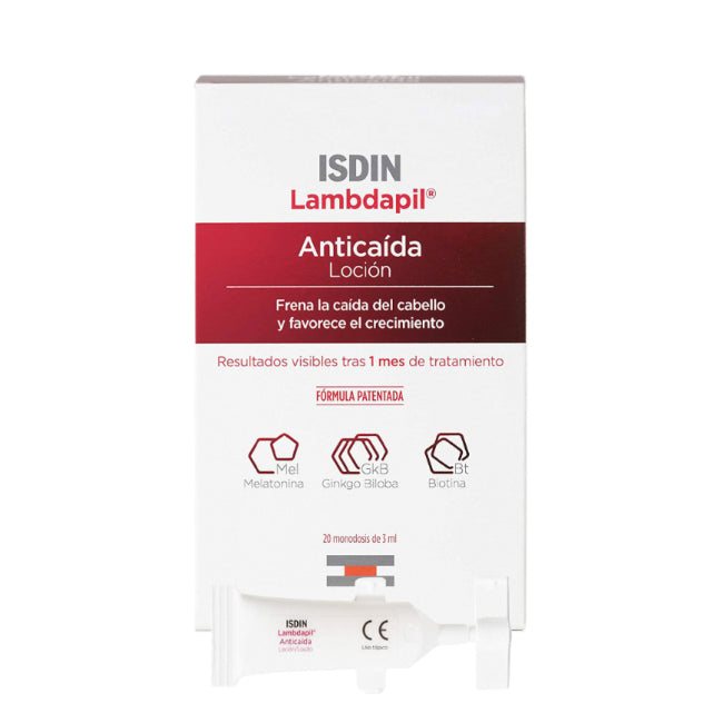 Isdin Lambdapil Loção Anti-Queda Monodoses 20x3ml