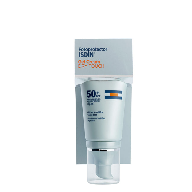 ISDIN Fotoprotector Gel Creme Toque Seco Sem Cor FPS50+ 50ml