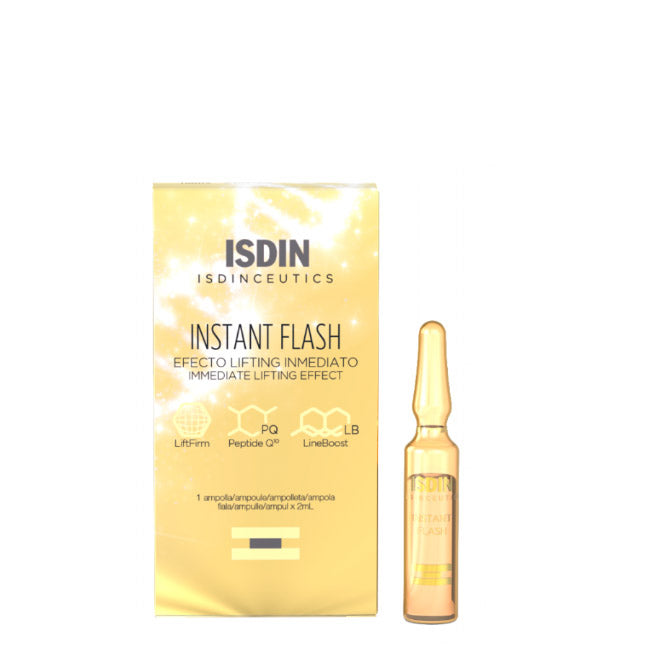 Isdin Isdinceutics Instant Flash Ampola Efeito Lifting Imediato 2ml