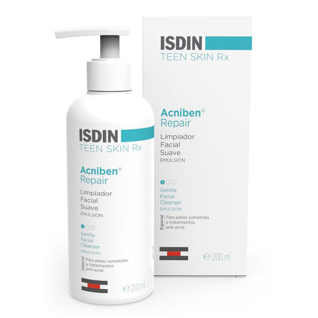 Isdin Teen Skin Rx Acniben Repair Emulsão de Limpeza 180ml