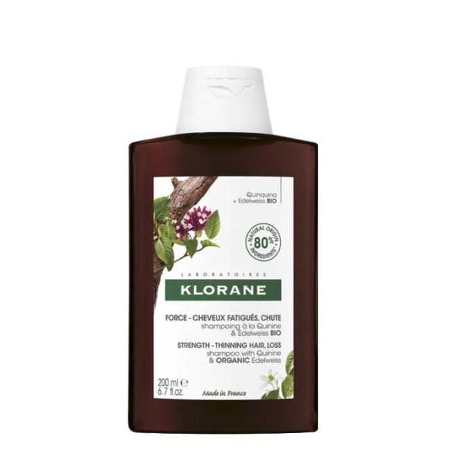 Klorane Quinina Bio Shampoo Fortificante Antiqueda 200ml