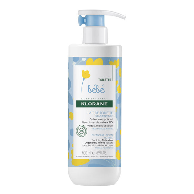 Klorane Bebé Leite de Limpeza Suave 500ml