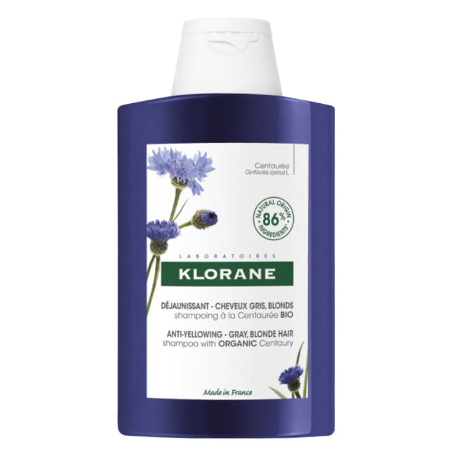 Klorane Centáurea Shampoo Cabelos Grisalhos 400ml