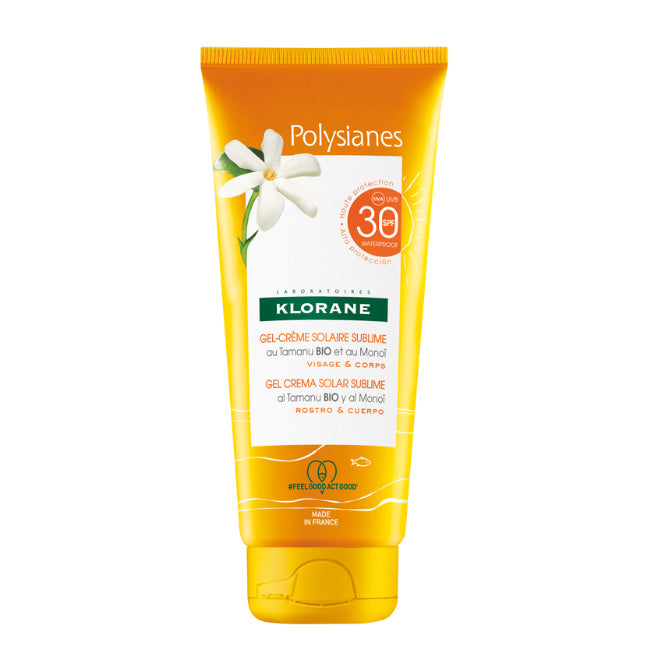 Klorane Polysianes Solar FPS30 Sublime Gel-Crema Rostro y Cuerpo 200 ml