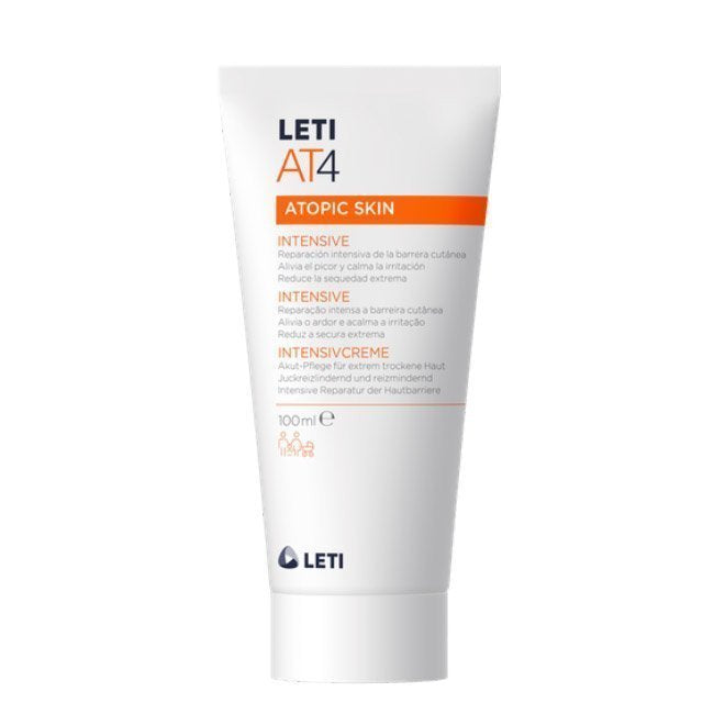 Crema intensiva Leti AT 4 para piel atópica 100 ml