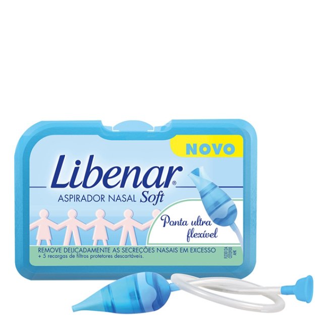 Libenar Aspirador Nasal Soft + 5 Recargas