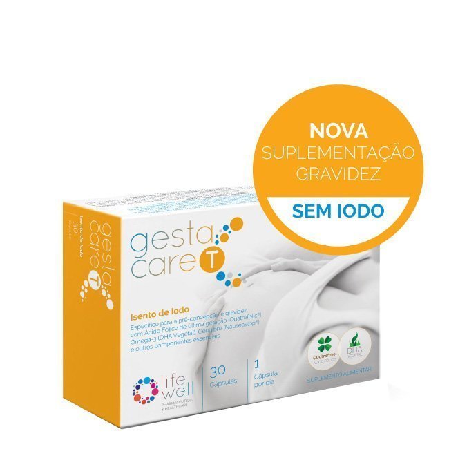 LifeWell Gestacare T Suplemento em Cápsulas 30 un