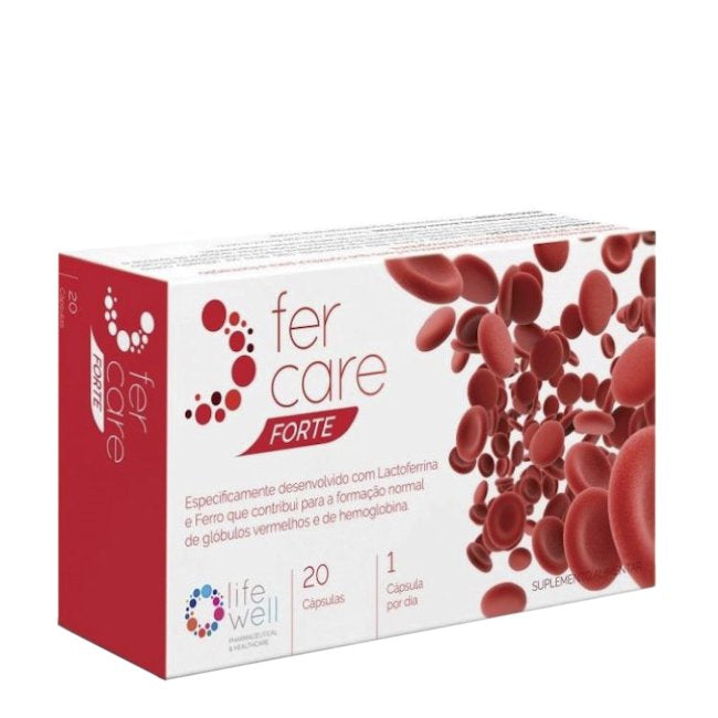 LifeWell FerCare Forte Cápsulas 20unid
