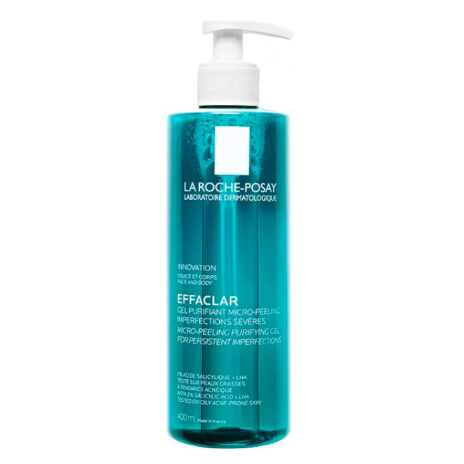 La Roche-Posay Effaclar Gel Purificante Micro Exfoliante 400ml – imagen 2
