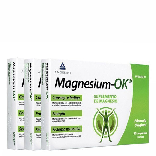 Magnesium-OK Suplemento Alimentar Comprimidos Promo 90unid