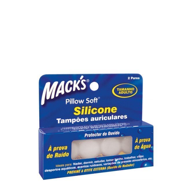 Mack'S Ear Plug Silicone 4un