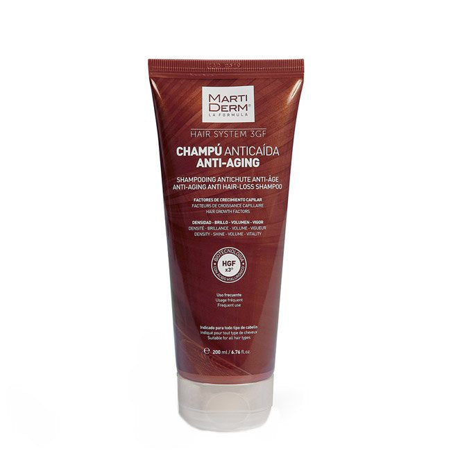 Martiderm Hair System 3GF Shampoo Anti-Queda e Anti-Idade 200ml