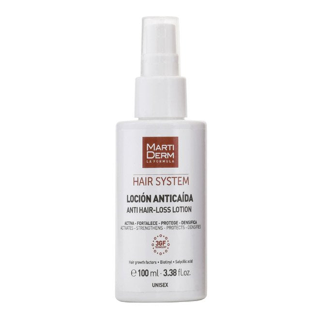 Martiderm Hair System 3GF Spray Loção Anti-Queda 100ml