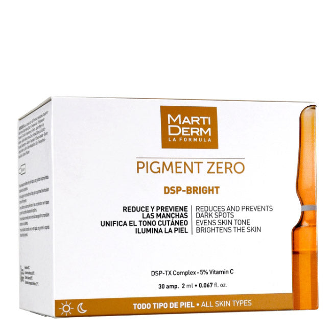Martiderm Pigment Zero DSP Bright Ampolas Despigmentantes 30unid