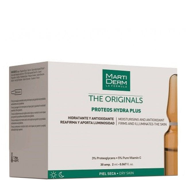 Ampollas antioxidantes Martiderm The Originals Proteos Hydra Plus 30x2 ml