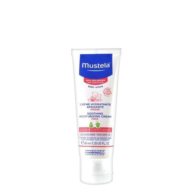 Mustela Creme Hidratante Calmante Rosto 40ml