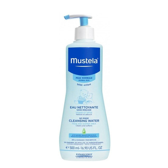 Mustela Physiobebé Água de Limpeza Sem Enxaguar 500ml