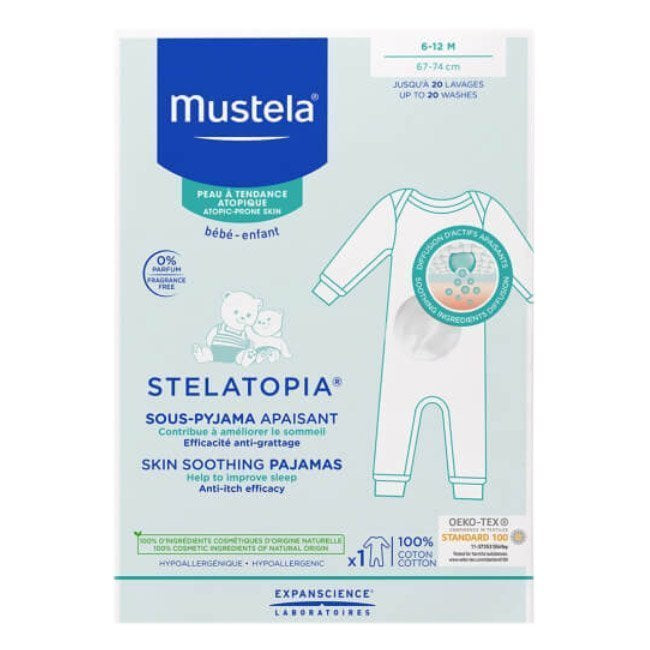 Mustela Bebé Stelatopia Pijama Calmante 6-12M 1unid
