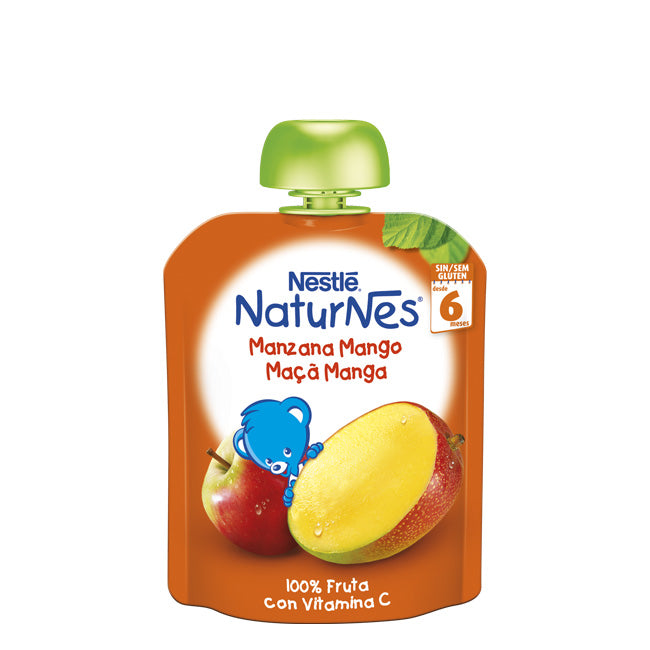 Nestlé NaturNes Bundle Fruit Apple-Mango 6M 90gr